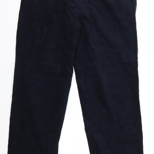 Pegasus Mens Blue  Velvet Trousers  Size 33 in L27 in