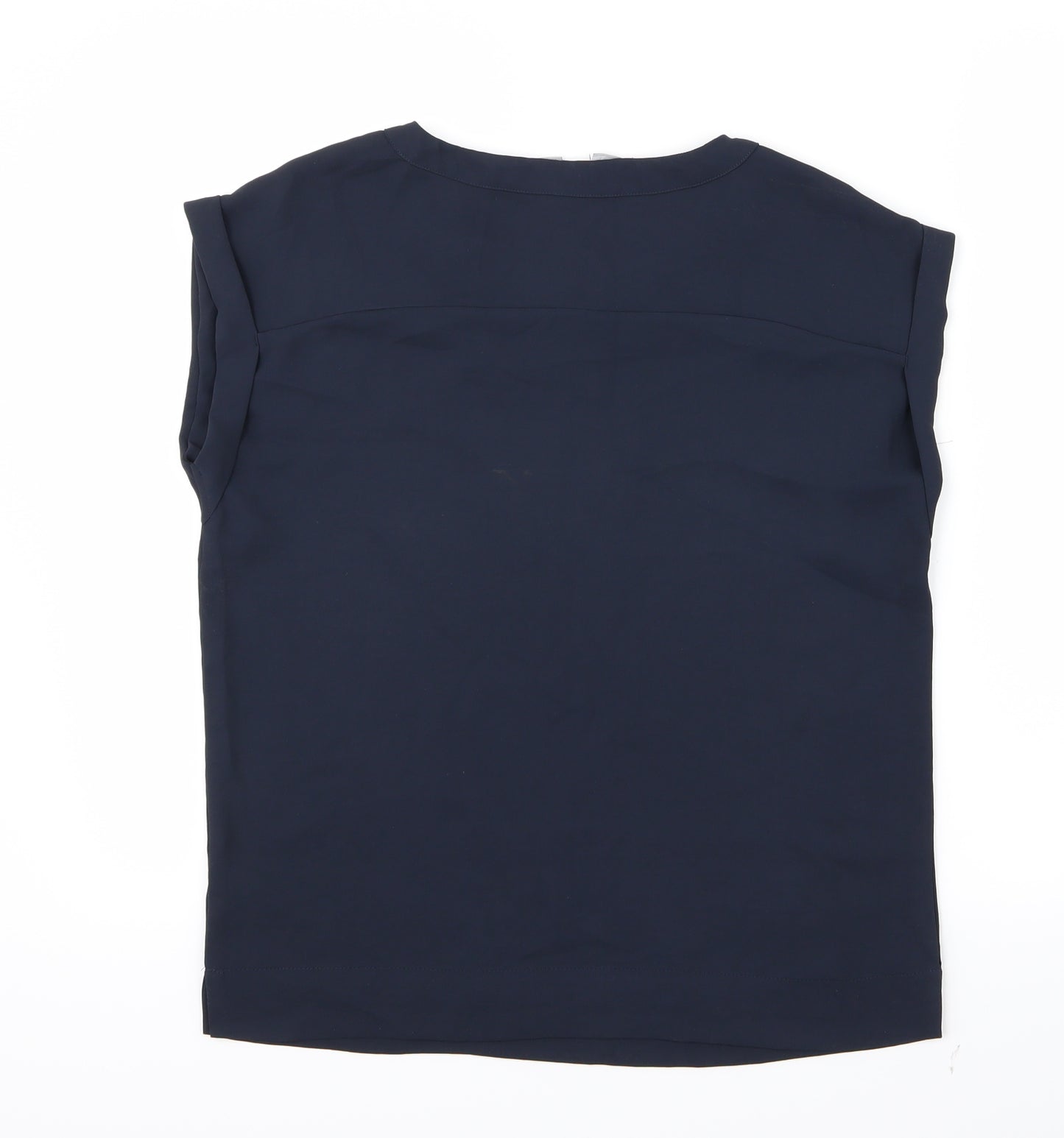 Preworn Womens Blue   Basic Blouse Size 6