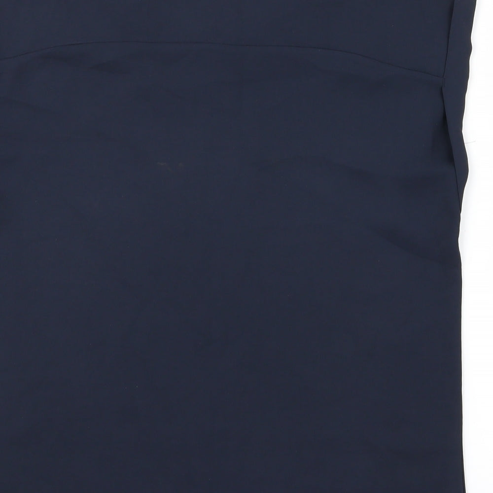 Preworn Womens Blue   Basic Blouse Size 6