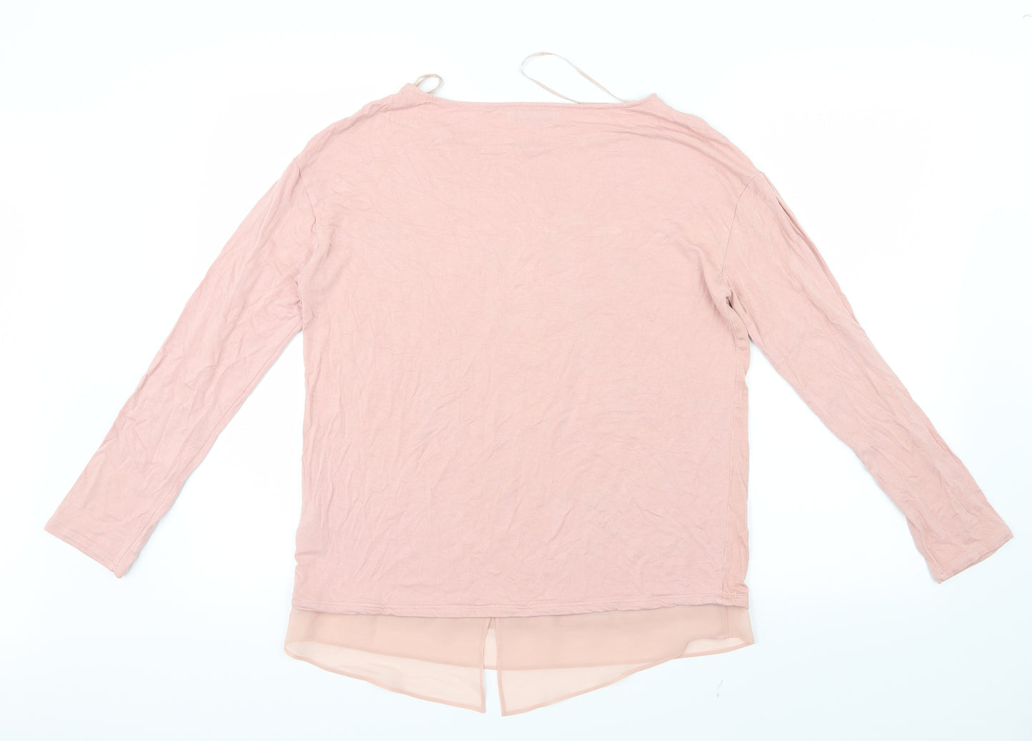 Per Una Womens Pink   Basic T-Shirt Size 12