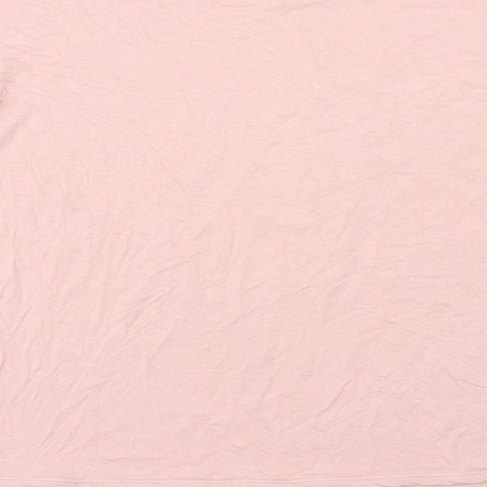 Per Una Womens Pink   Basic T-Shirt Size 12