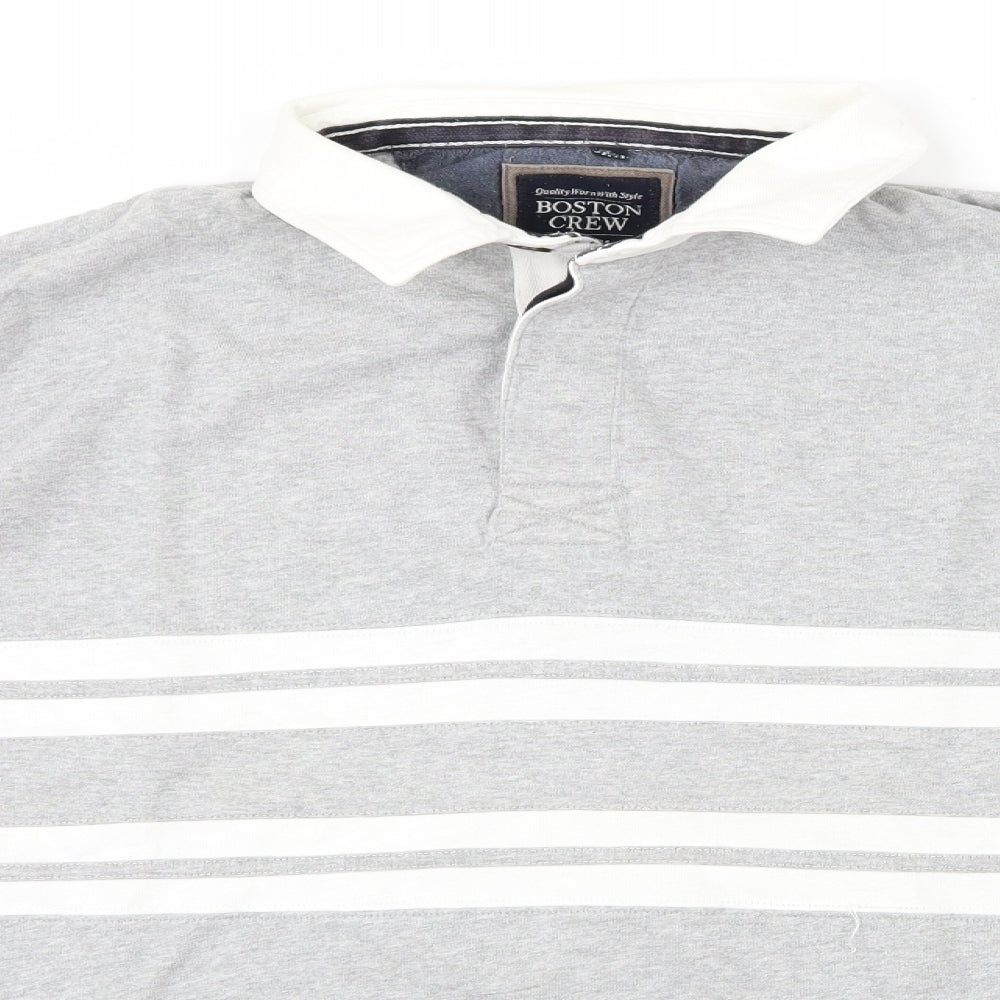 George Mens Grey    T-Shirt Size L