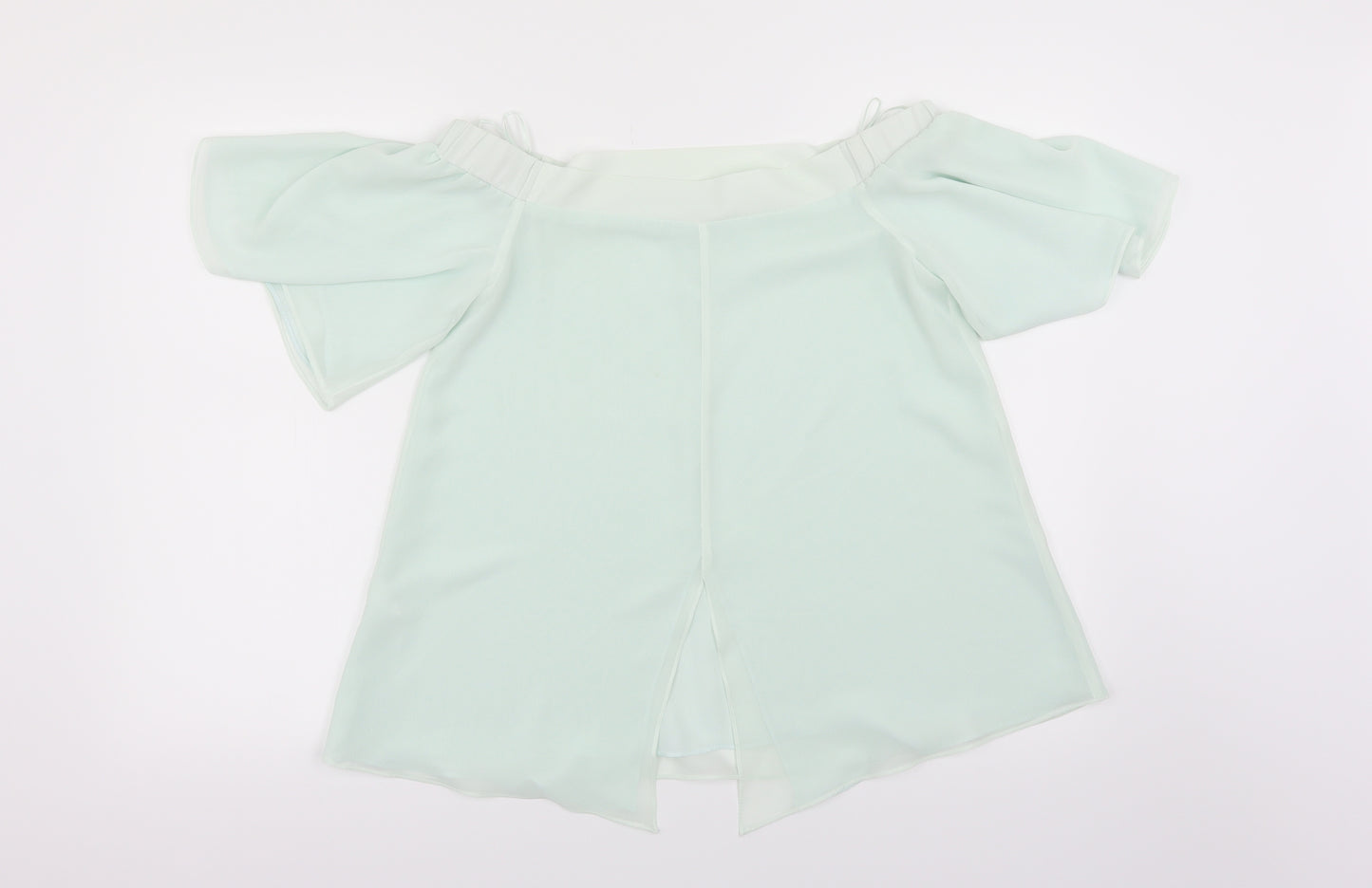 Rive Island Womens Green   Basic Blouse Size 10