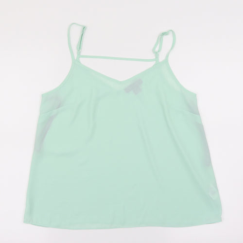 Primark Womens Green   Camisole Tank Size 12
