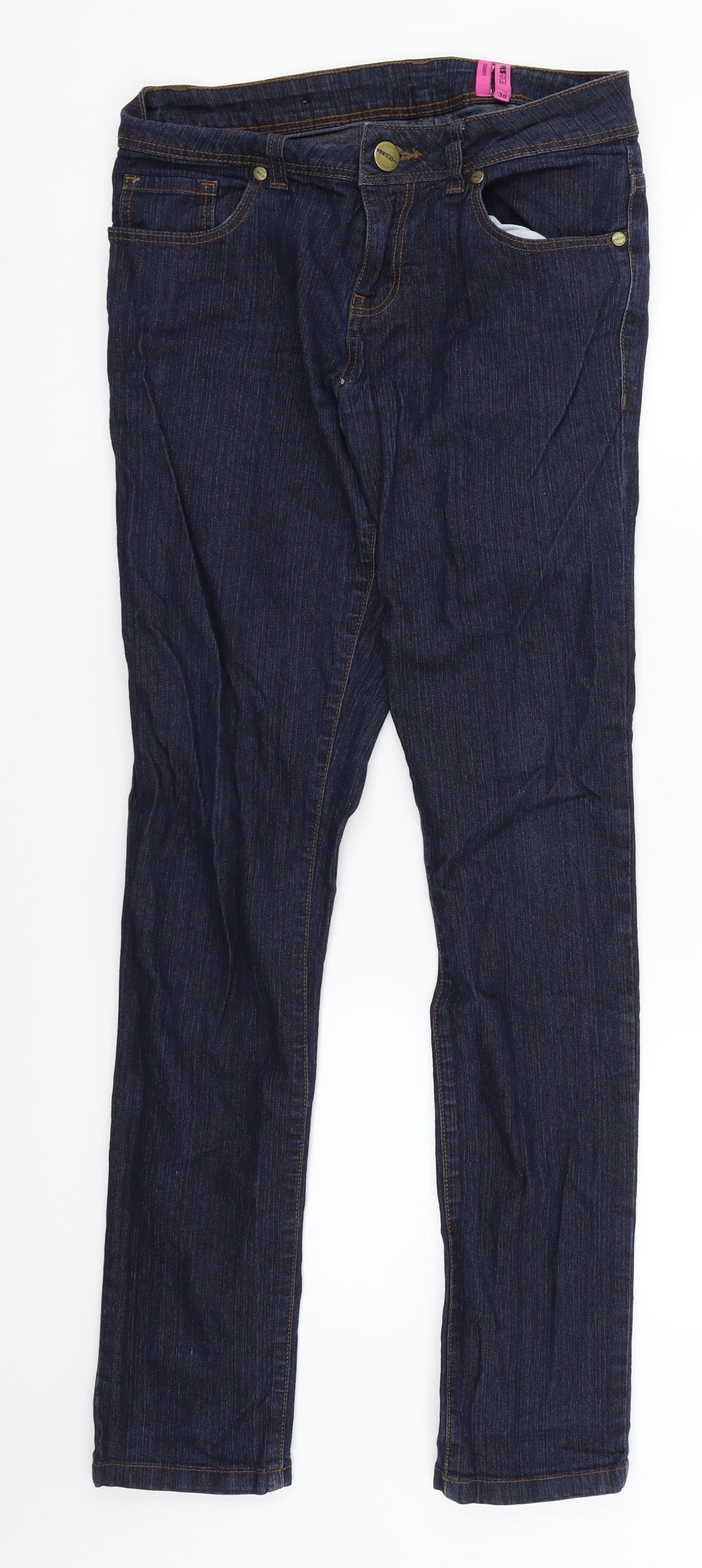 New Look Womens Blue   Skinny Jeans Size 10 L30 in