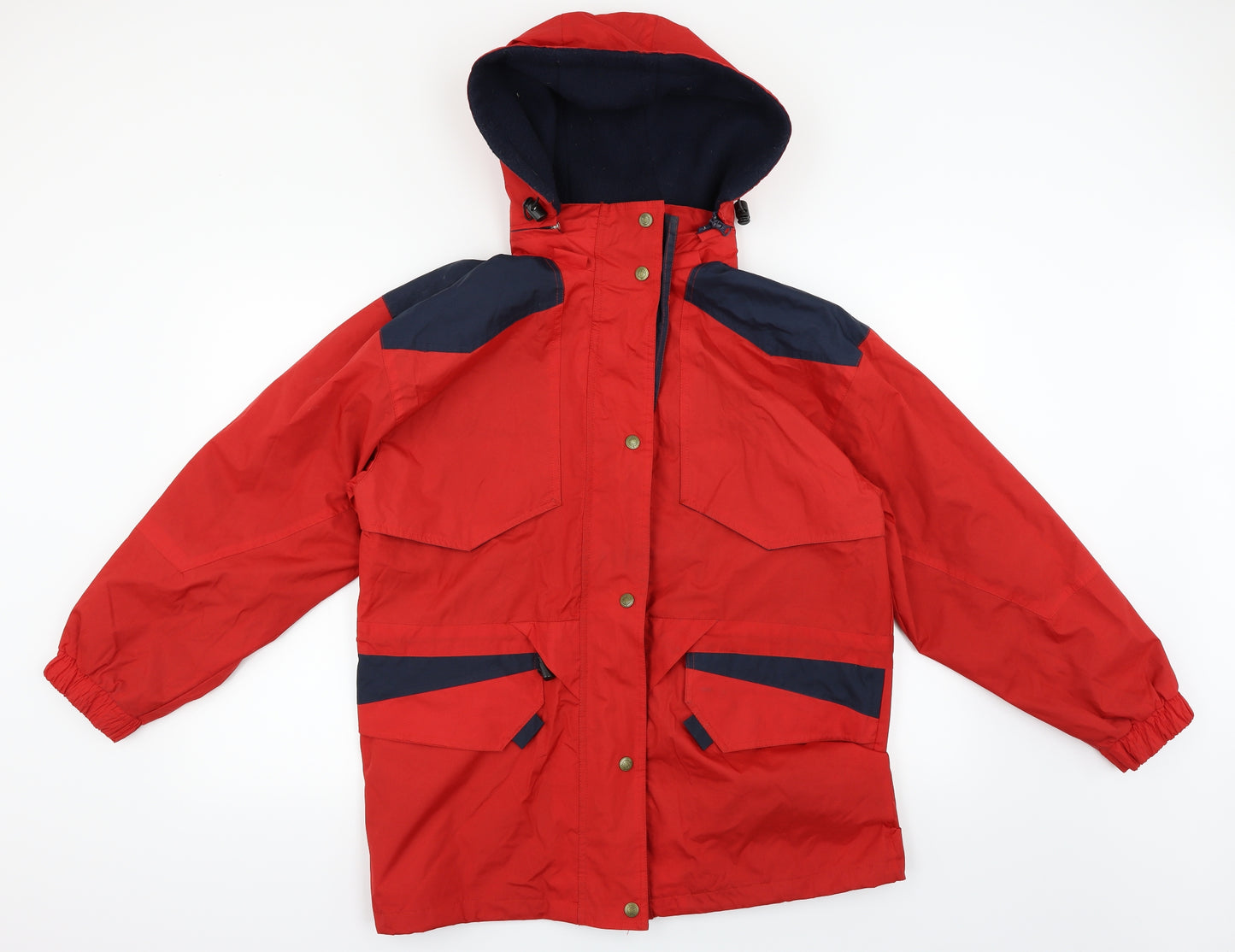 Miss Trish Womens Red   Jacket Coat Size 12