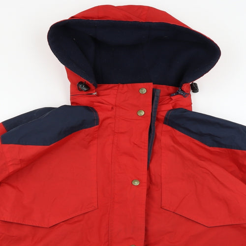 Miss Trish Womens Red   Jacket Coat Size 12