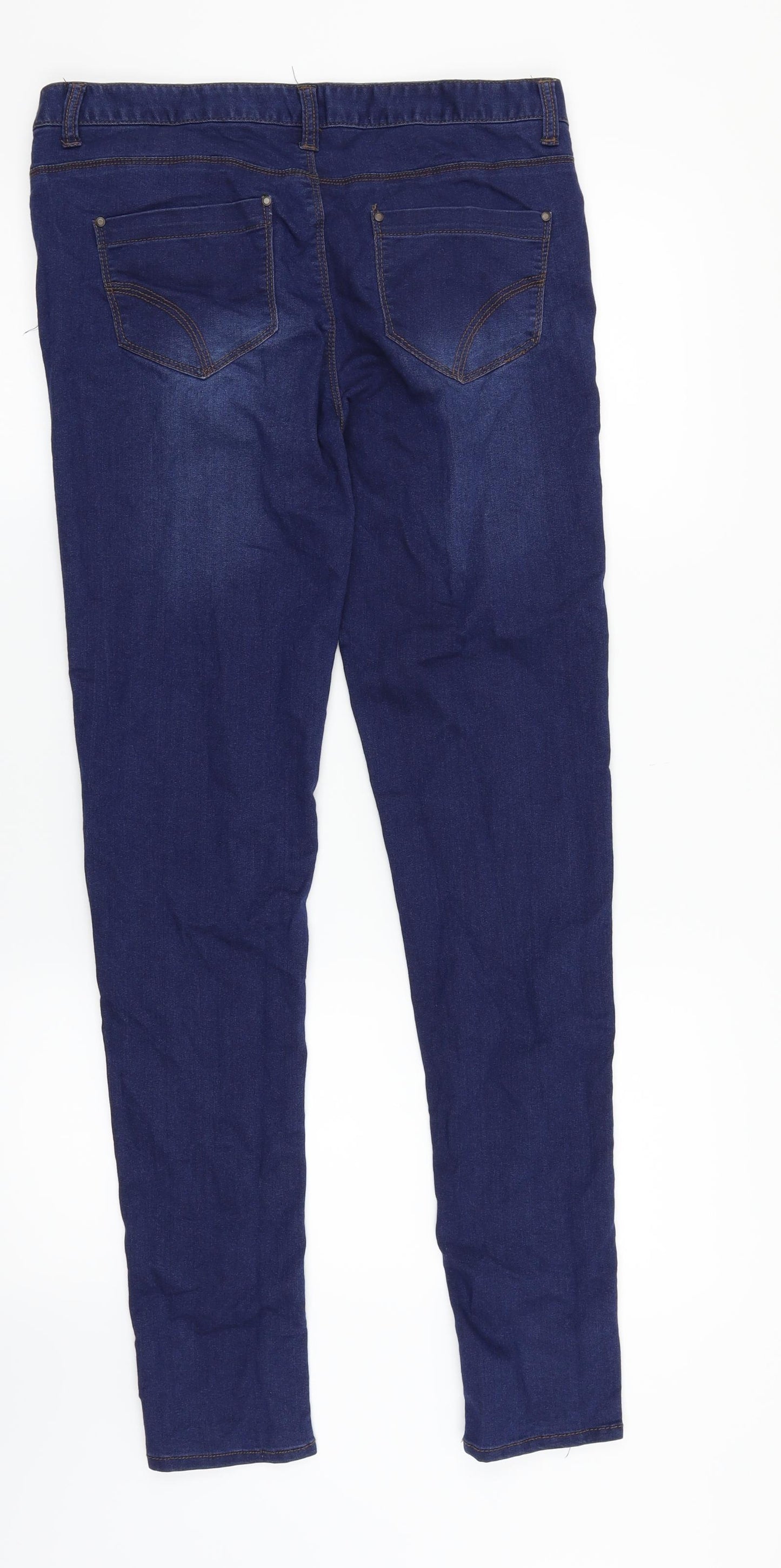 Denim. Co Womens Blue   Skinny Jeans Size 12 L30 in