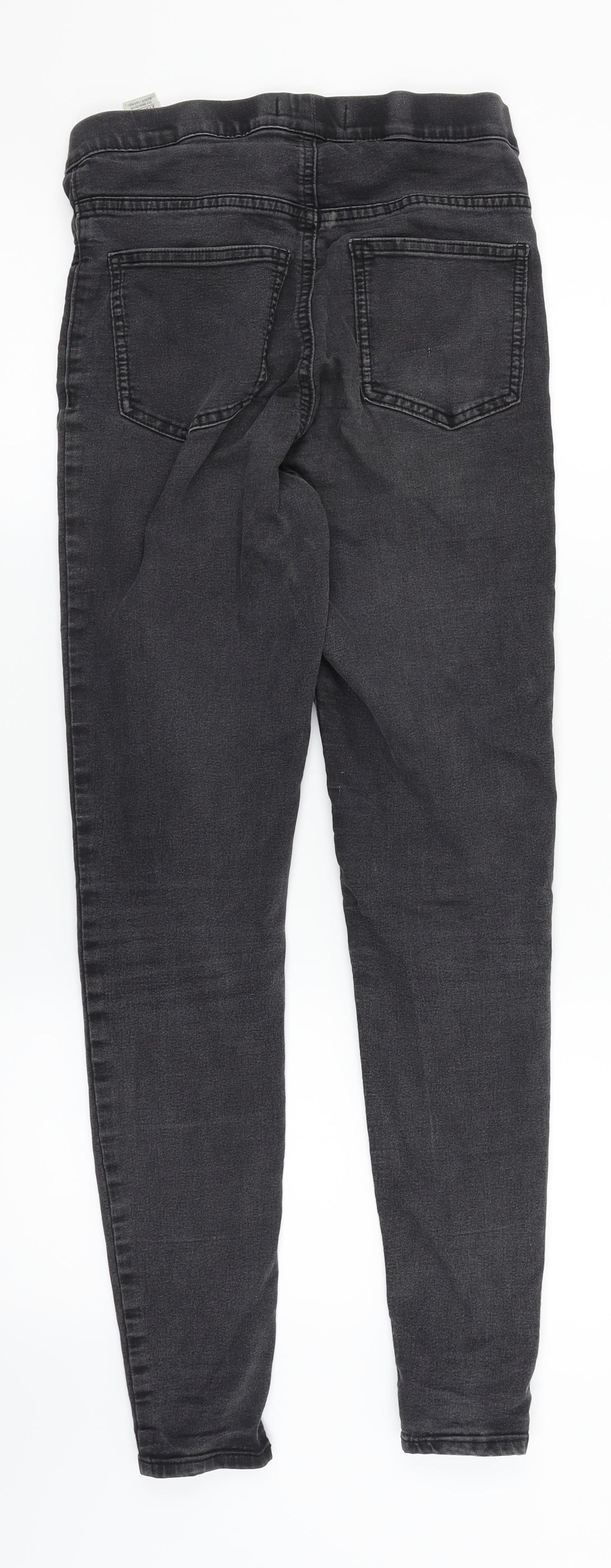 M&S Womens Grey   Jegging Jeans Size 10 L28 in