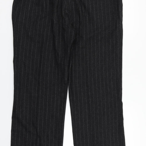 Autograph Mens Black   Dress Pants Trousers Size 38 in L29 in