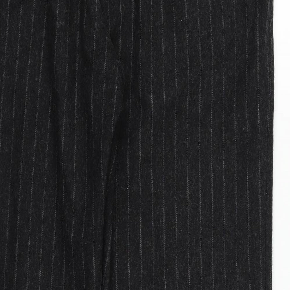 Autograph Mens Black   Dress Pants Trousers Size 38 in L29 in
