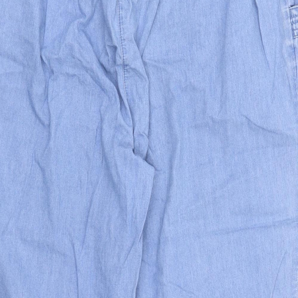 BM Womens Blue   Boyfriend Shorts Size M