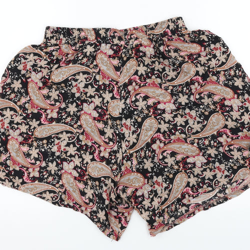 Preworn Womens Multicoloured Geometric  Bermuda Shorts Size XL
