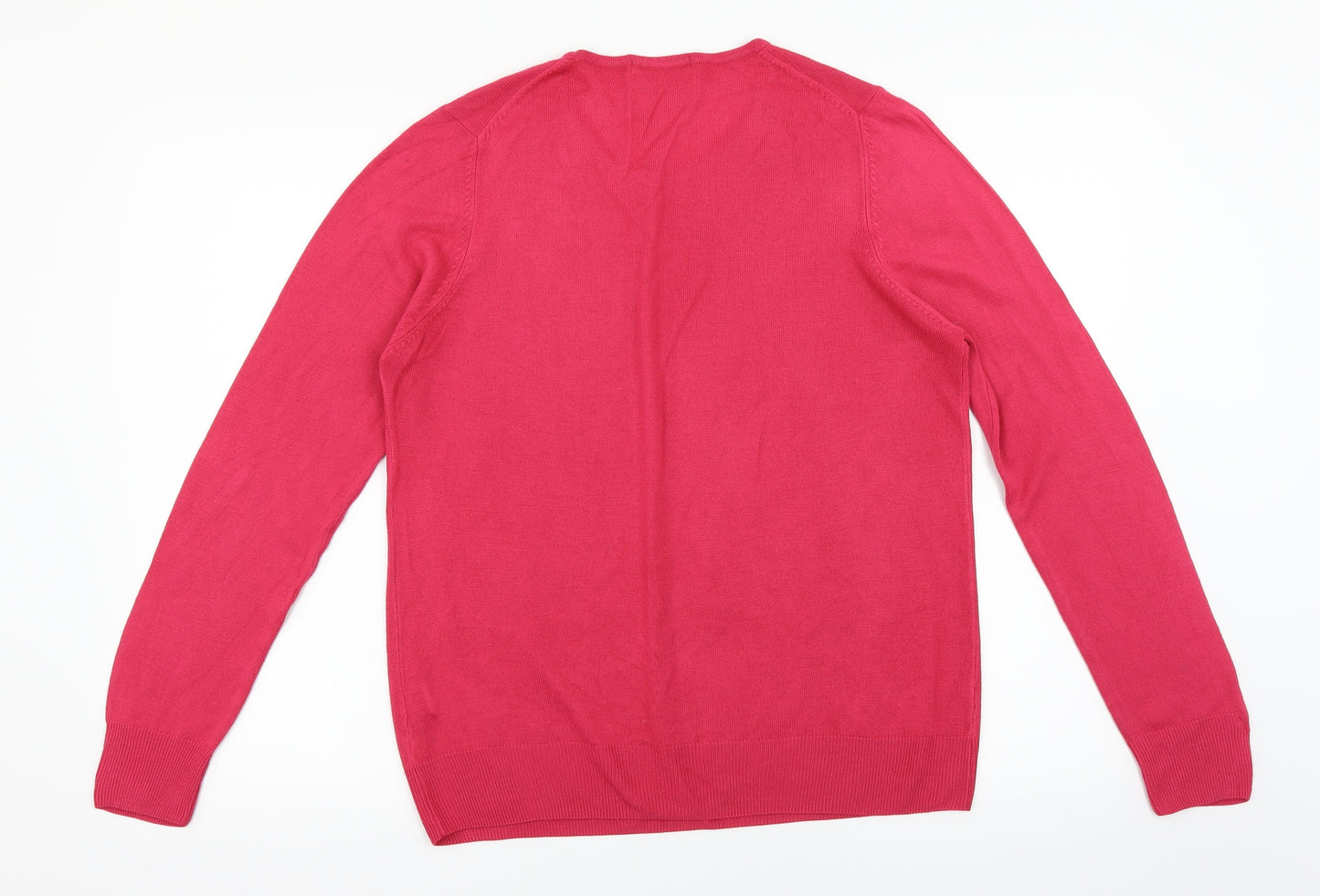 M&S Womens Pink   Pullover Jumper Size 14