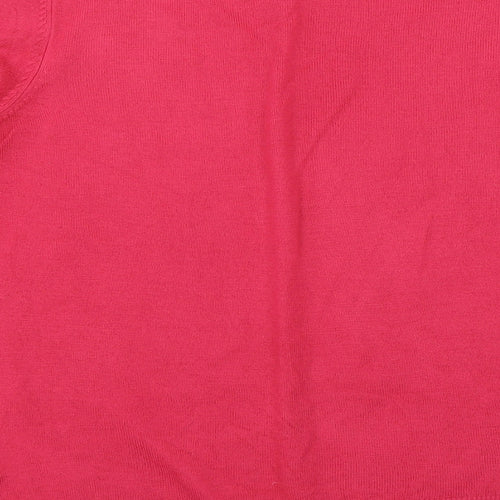 M&S Womens Pink   Pullover Jumper Size 14