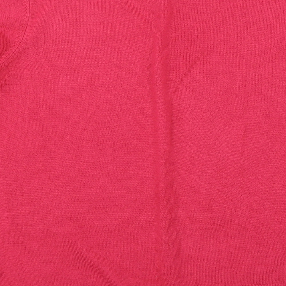 M&S Womens Pink   Pullover Jumper Size 14