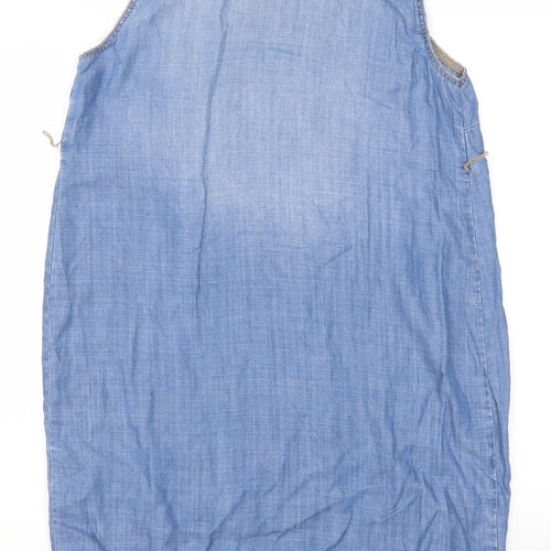 H&M Womens Blue  Denim Shirt Dress  Size S