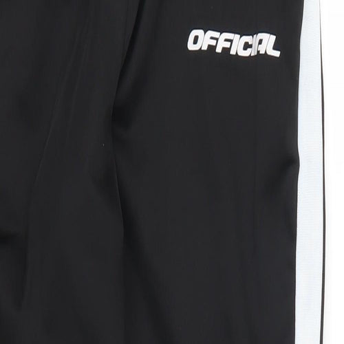 Boohoo Womens Black   Sweatpants Trousers Size S L27 in - Official