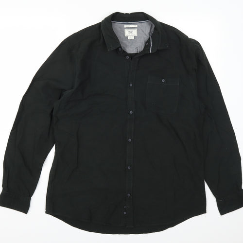 F&F Mens Green    Button-Up Size L