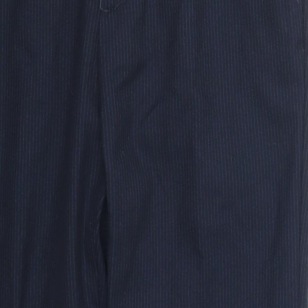 NEXT Boys Blue Striped  Dress Pants Trousers Size 8 Years