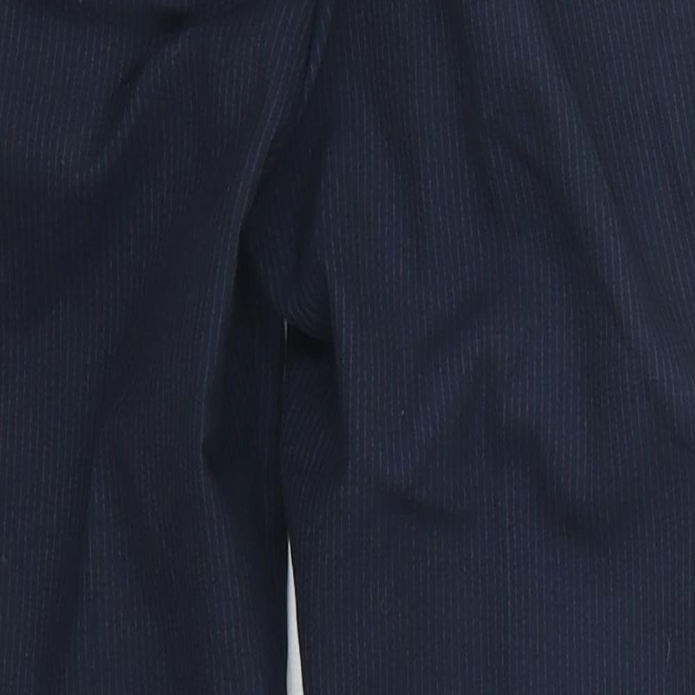 NEXT Boys Blue Striped  Dress Pants Trousers Size 8 Years