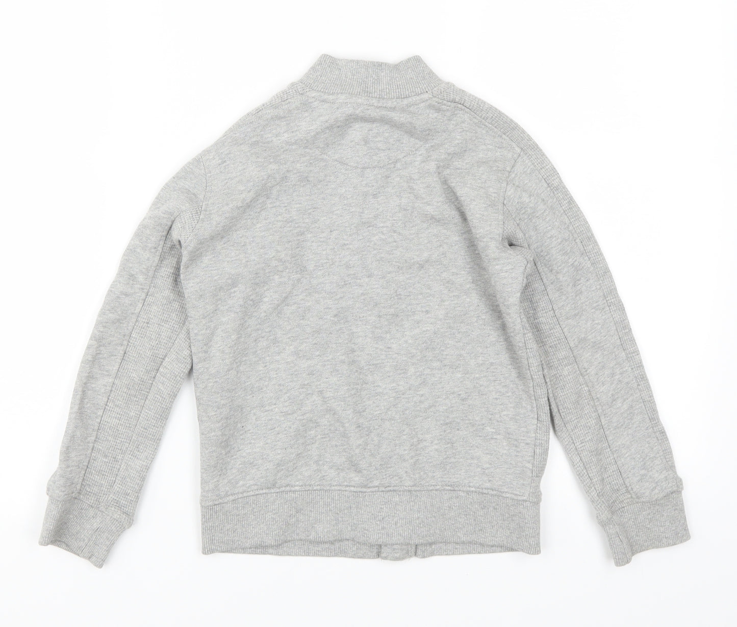Penguin Boys Grey   Full Zip Sweatshirt Size 5-6 Years
