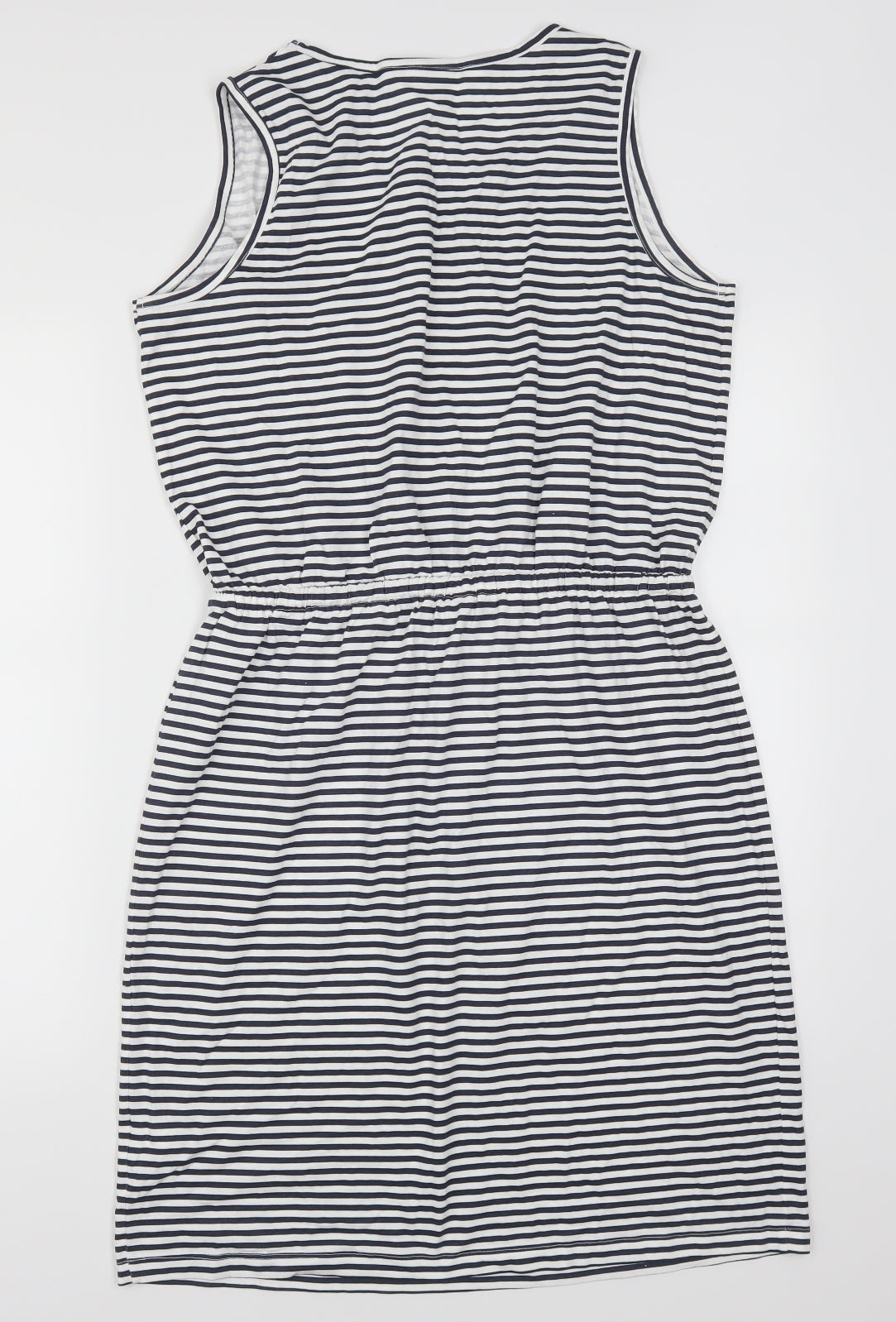 BPC Womens Blue Striped  Tank Dress  Size M