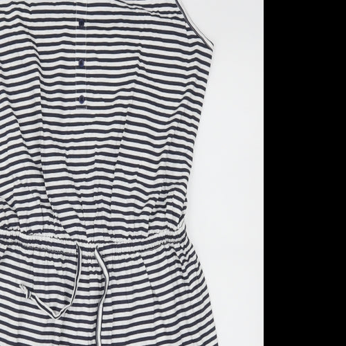 BPC Womens Blue Striped  Tank Dress  Size M
