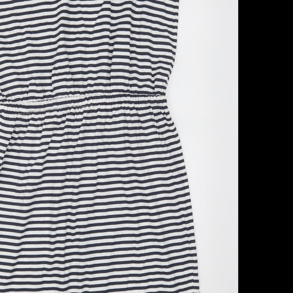 BPC Womens Blue Striped  Tank Dress  Size M