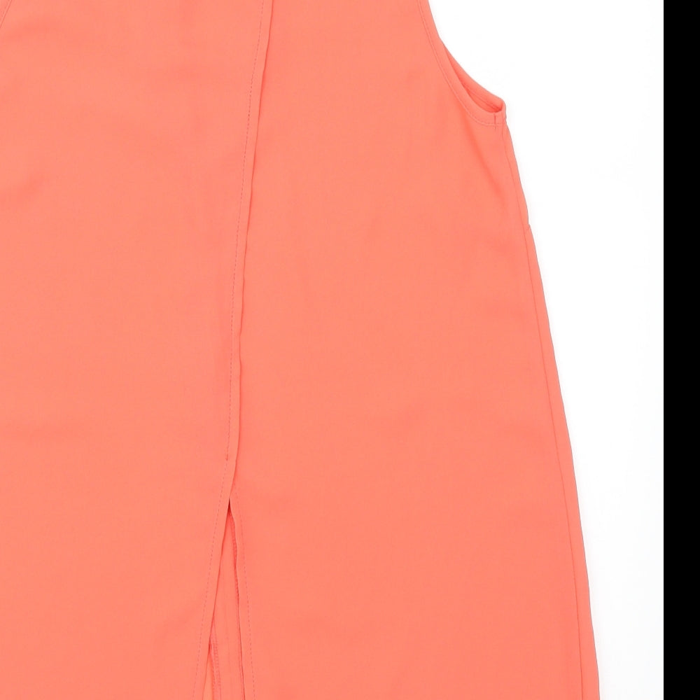 F*F Womens Pink   Basic Tank Size 8