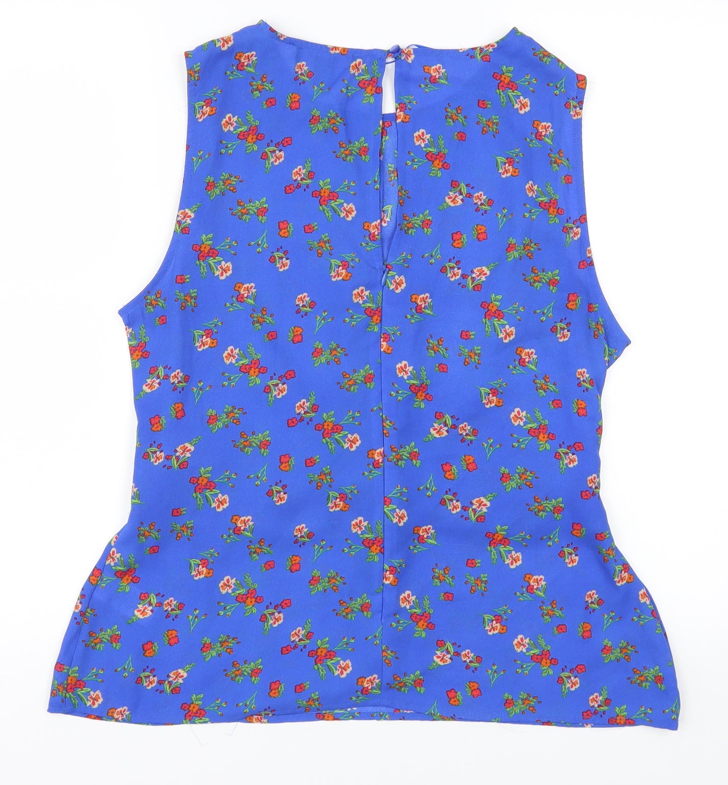 Primark Womens Blue Floral  Basic Tank Size 16