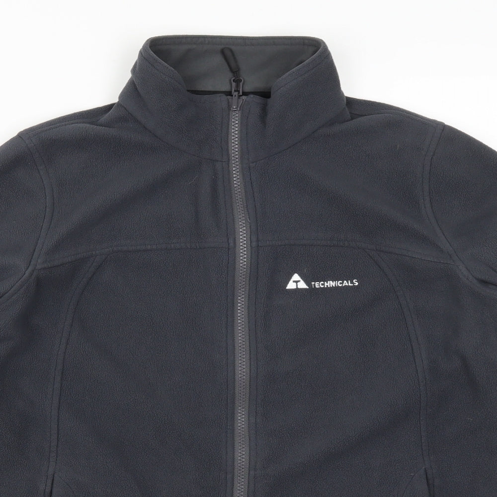 Technicals Womens Grey  Fleece Jacket  Size 14