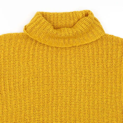 Primark Womens Yellow   Pullover Jumper Size 6