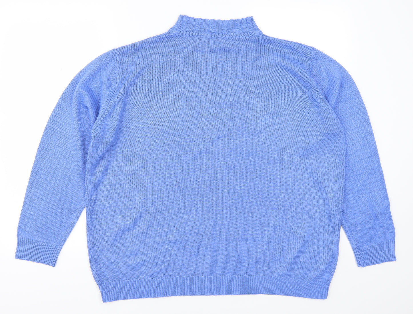 EWM Womens Blue   Pullover Jumper Size 22