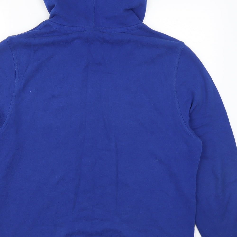 New Balance Mens Blue   Pullover Hoodie Size L  - American Flag