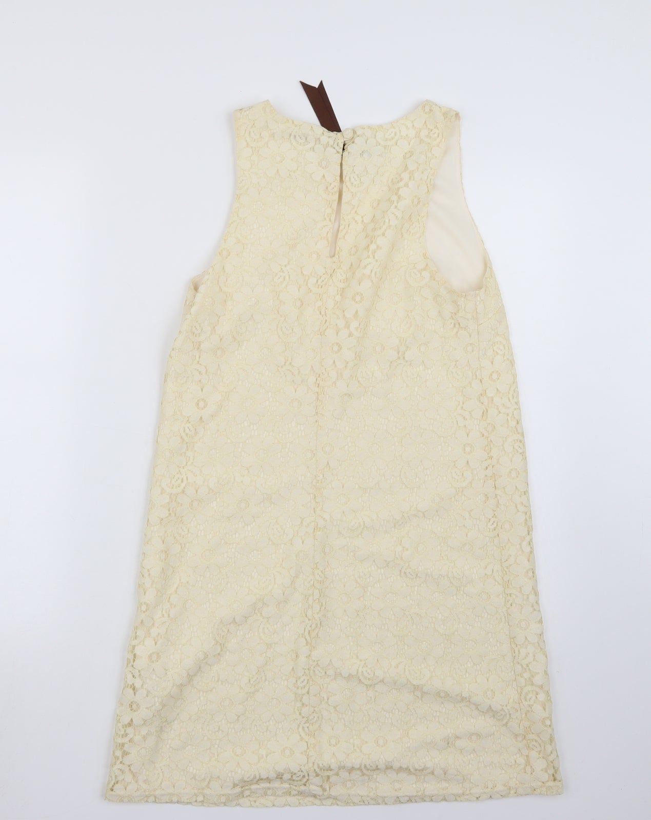 Miss Selfridge Womens Beige   A-Line  Size 10