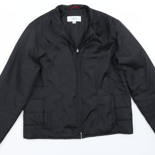 NEXT Womens Black   Jacket Coat Size 14