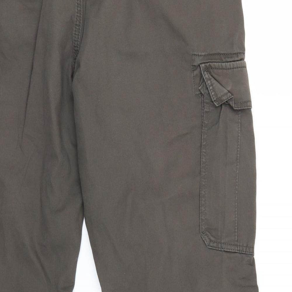 Preworn Mens Brown   Cargo Trousers Size 34 L30 in