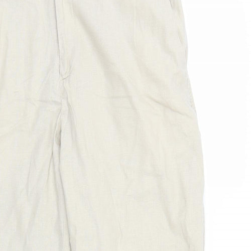 Marks and Spencer Womens Beige   Trousers  Size 36 L29 in