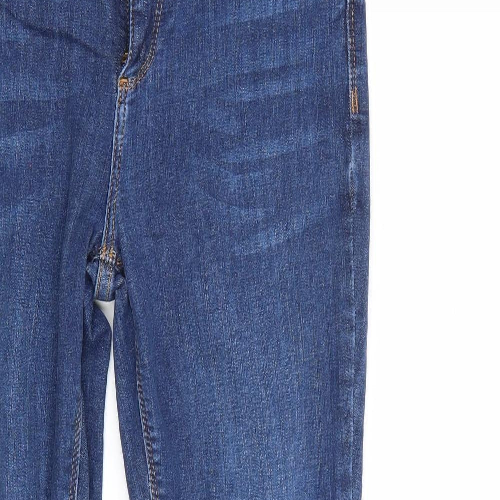 Riverisland Womens Blue   Straight Jeans Size 10 L25 in