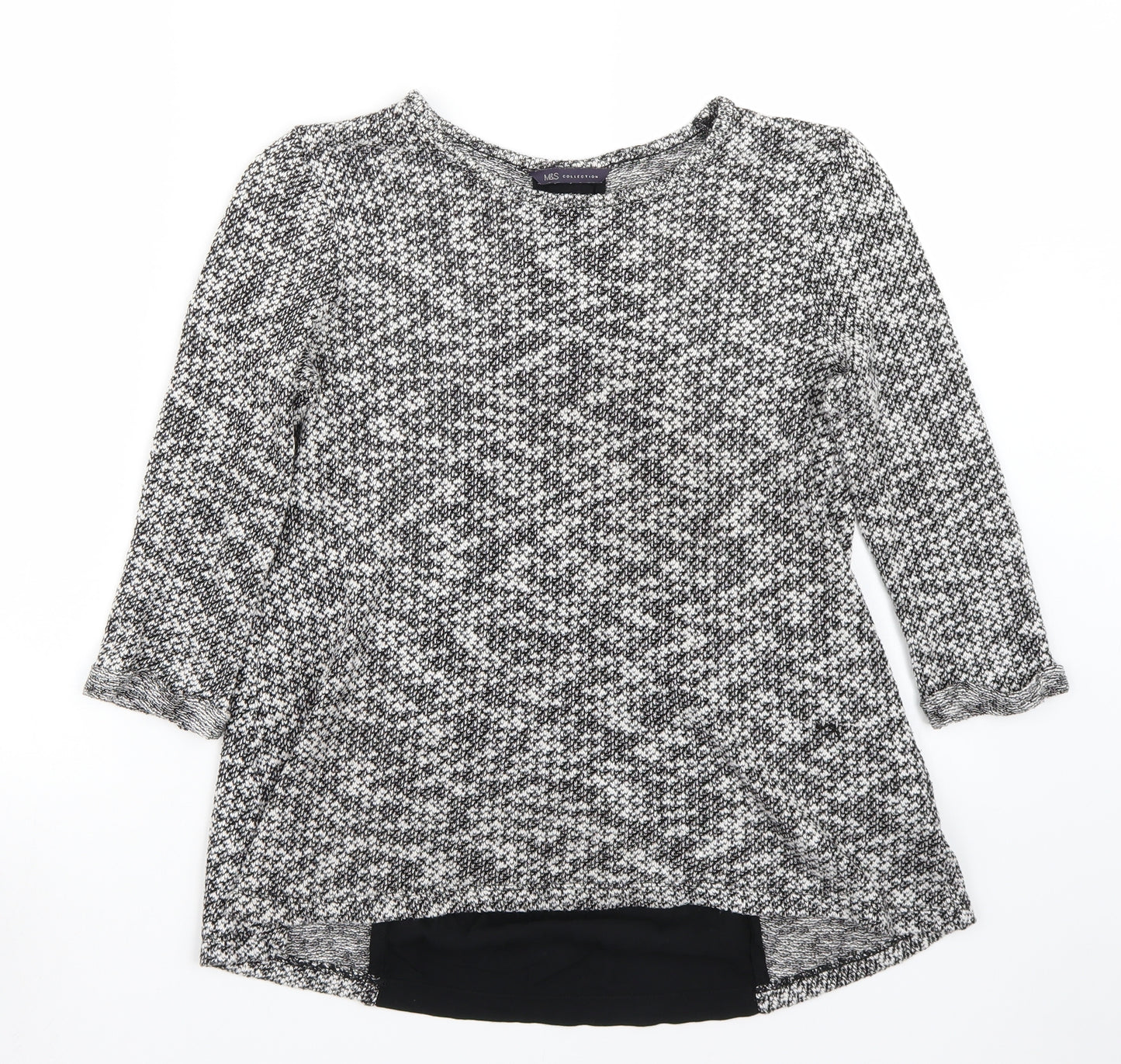 Marks and Spencer Womens White   Basic T-Shirt Size 8