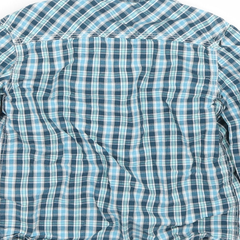 H&M Boys Blue   Basic Button-Up Size 2-3 Years