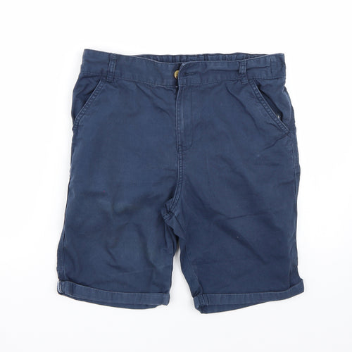 F&F Boys Blue   Chino Shorts Size 10-11 Years