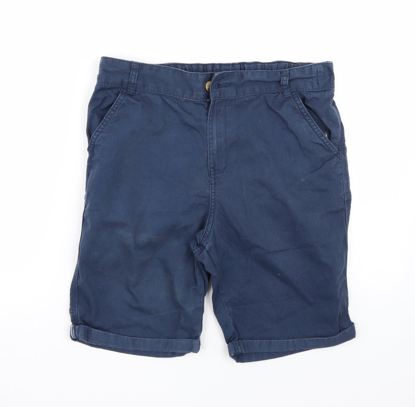 F&F Boys Blue   Chino Shorts Size 10-11 Years