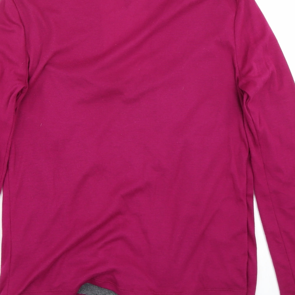Marks and Spencer Womens Grey   Basic T-Shirt Size 10