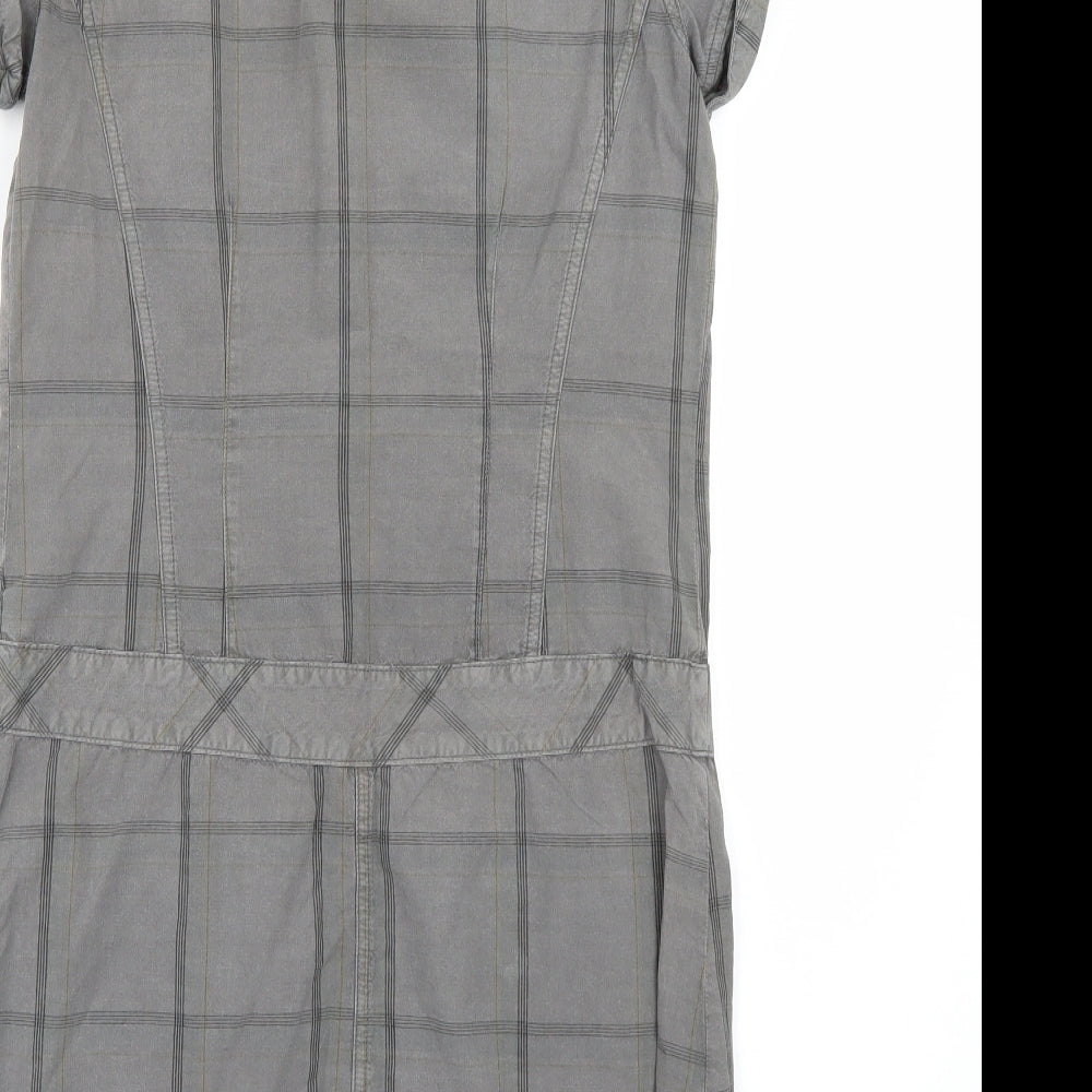 Warehouse Womens Grey   A-Line  Size 10