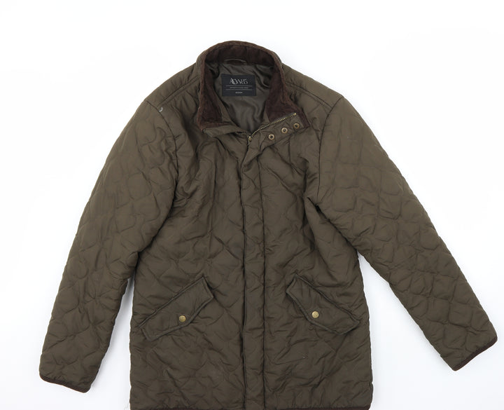 ACW85 Womens Green Jacket Coat Size M