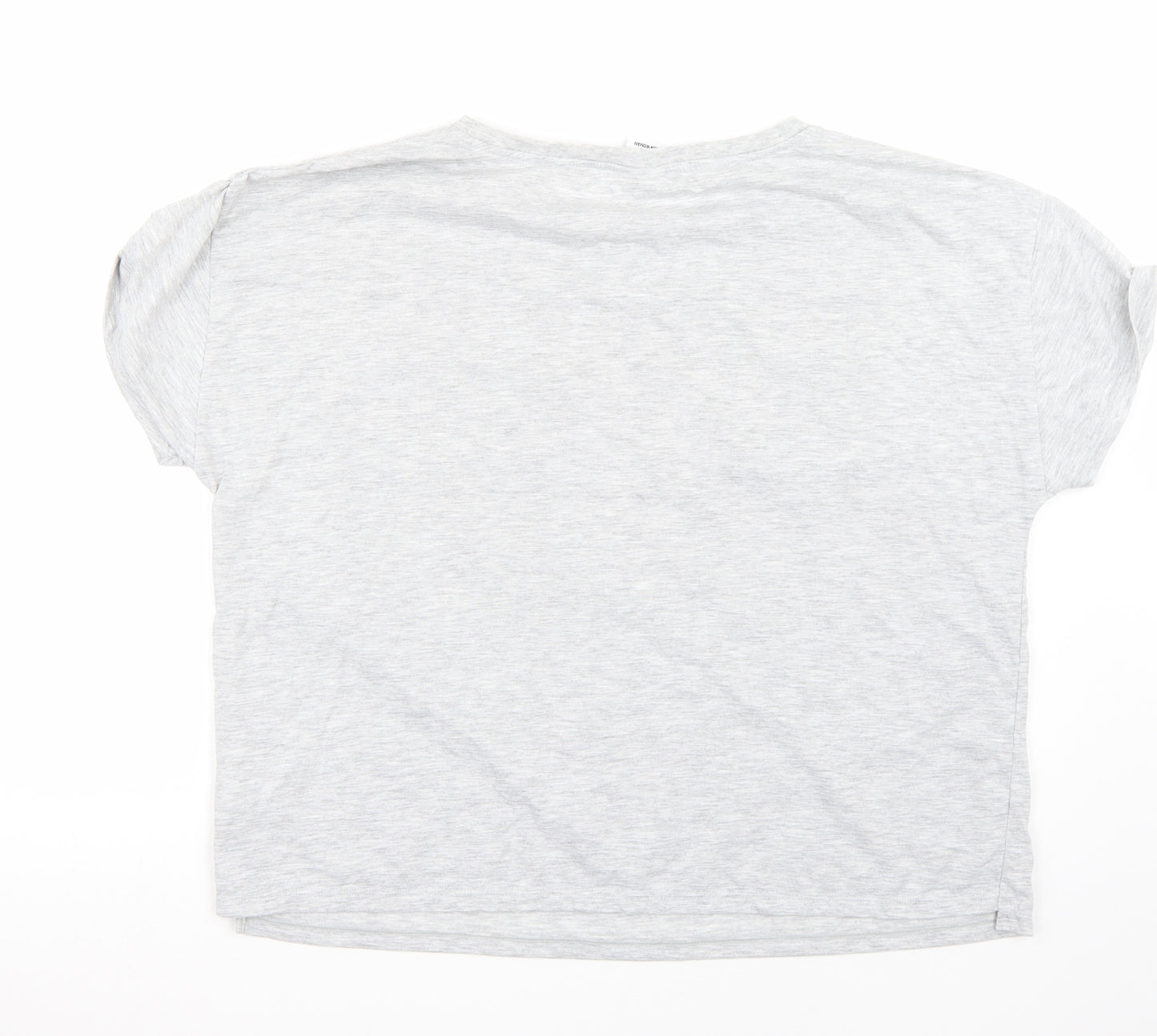 Wonder Woman Womens Grey   Basic T-Shirt Size 14