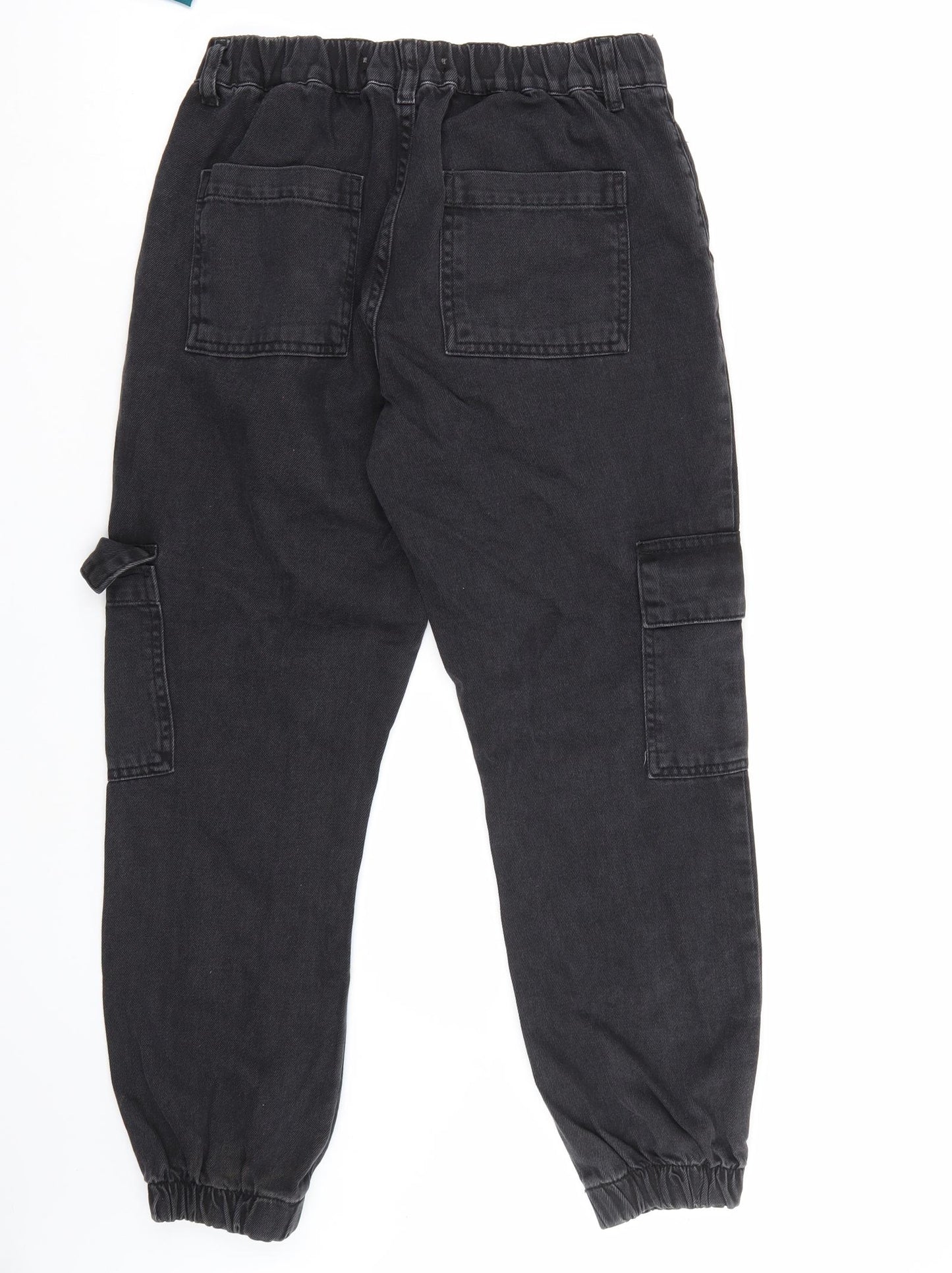 Denim & Co. Womens Black   Straight Jeans Size 10 L26 in