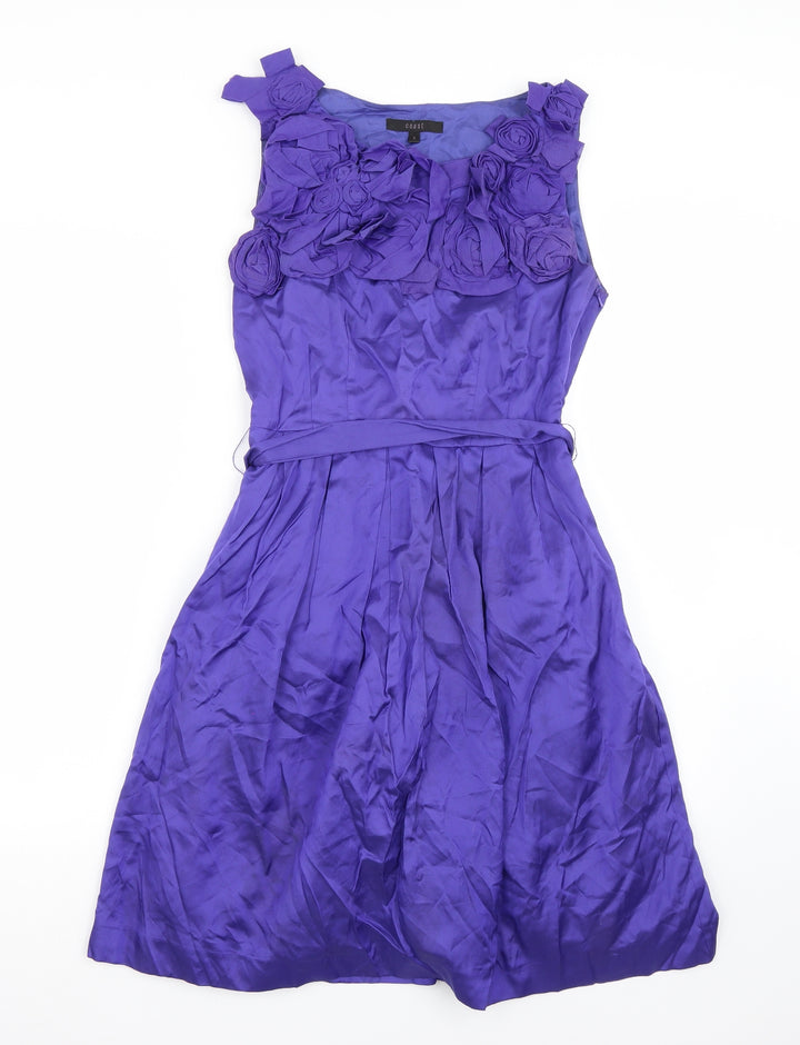 Coast Womens Purple Ball Gown Size 8